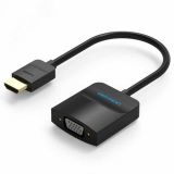 Мультимедиа конвертер HDMI на VGA + аудио, 0.15 м. 1000575599 Vention