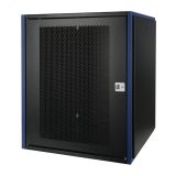 Шкаф настен. 19', 15U 600х600, дв. перф., чер. DATAREX DR-620321 Datarex