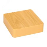 Коробка разветвительная KMP-030-032 (104х104х28) светлое дерево PROxima plc-kmr-030-032-s EKF