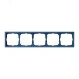 ARTGALLERY рамка 5-постовая, универсальная, аквамарин GAL001105 Systeme Electric