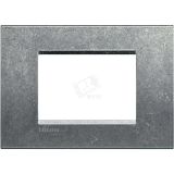 LivingLight Рамка прямоугольная 3 поста Исконный LNA4803NA BTicino