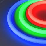 Лента герметичная MOONLIGHT-TOP-F280-D25мм 24V RGB 360deg (14.4 W/m, IP65, 3535, 5м, wire x1) (Вывод кабеля прямой) 037563 Arlight