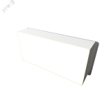 Светодиодный светильник RVE-LBX-PLAZA-10020010-1-GR (Прямоугольник Грильято 1шт 90х190х40мм 12Вт встраиваемый 4000K Белый) RVE00003231 RVElektro