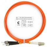 Шнур оптический duplex 2м LC-ST 62,5/125 мм LSZH 7615c Cabeus