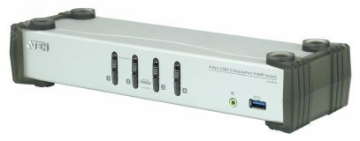 Переключатель KVM настольный, 4 порта, DisplayPort, USB 3.1, 3840 x 2160 1000458167 Aten