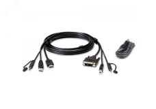 Кабель KVM HDMI, USB, DVI-D, аудио, 1.8 метра 1000541267 Aten