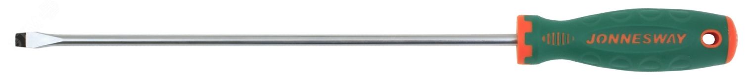 Отвертка стержневая шлицевая ANTI-SLIP GRIP, SL8.0х300 мм 046137 Jonnesway