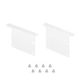 Заглушка LINIA49-F-S WHITE глухая (Arlight, Металл) 041882 Arlight