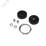 Комплект креплений PSO-01 S-2x1.0 м BLACK для подвесного монтажа 5052314 JazzWay