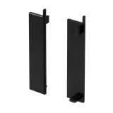 Заглушка PLINTUS-H58-F BLACK  (Arlight, Пластик) 046160 Arlight
