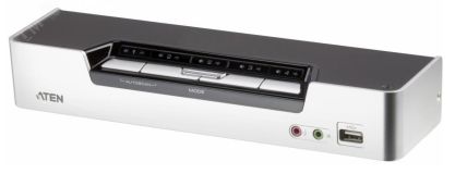 Переключатель KVM настольный, 4 порта, HDMI, USB, 1920 x 1200 1000625955 Aten