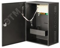 Блок питания 12 VDC/ 10 A, 220 VAC, корпус 285х395х165 мм (место для 2-х аккумуляторов 17 Ач) smkd0406 Smartec