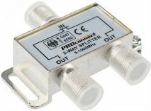 Делитель ТВ х 2 под F разъём 5-1000 МГц PROCONNECT 05-6021 REXANT