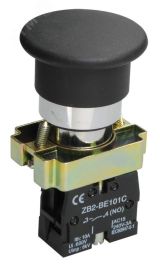 Кнопка управления LAY5-BC21 Грибок без подсветки BBG70-BC-K02 IEK