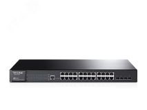 Коммутатор управляемый L2 28 портов, 24хRJ45 10/100/1000 Мб/с, 4хSFP 103436 TP-Link