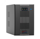 Источник бесперебойного питания Smart Station LX1500, line-interactive, 1500 Ва/900Вт, фаза 1/1, 3 шт. CEE7 (евро), Порт USB (ЖК-дисплей, 2x9Ач,3 евророзетки,USB) EN-SSLX1500 ELTENA