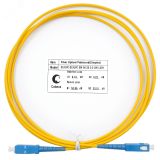 Шнур оптический simplex 2м SC-SC 9/125 sm LSZH 7386c Cabeus