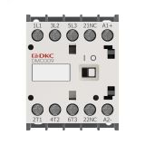Миниконтактор YON DMC009 9A 4кВт AC3 3P кат. 24В DC 1НО DMC009-3C10D024 DKC