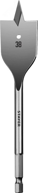 Сверло по дереву FLAT 38x152мм 2950-38_z01 STAYER