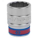 Головка торцевая стандартная двенадцатигранная 3/4', 1&3/16', дюймовая 633038S King Tony