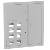Щит этажный 8 кв. RAL9003 (1000х950х160) Basic mb28-v-8-r9003 EKF
