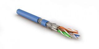 Кабель SFTP4-C8.1-S23-IN-LSZH-BL-500 (500 м) витая параэкраниров. S/FTPкат.8.1 445170 Hyperline