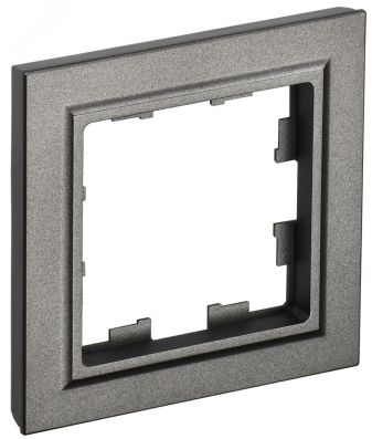 BRITE Рамка 1 пост РУ-1-БрТБ темная бронза BR-M12-K45 IEK