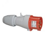 Вилка кабельная переносная 16А 3К+З 380В IP44 555128 Legrand