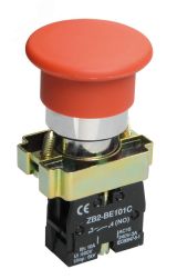 Кнопка управления LAY5-BC41 Грибок без подсветки BBG70-BC-K04 IEK