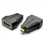 Адаптер переходник HDMI 19F на micro HDMI 19M, контакты позолоченные 1000615079 Vention