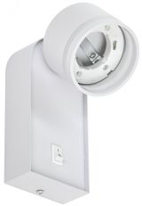 LIGHTING Светильник 4035 накладной настенный под лампу GX53 белый IEK LT-UBB0-4035-GX53-1-K01 IEK