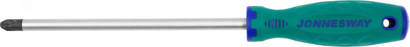 Отвертка стержневая крестовая ANTI-SLIP GRIP, PH4х201 049117 Jonnesway