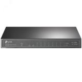 Коммутатор неуправляемый PoE 10 портов, 8хPoE 10/100/1000 Мб/с, 1хSFP, 1хRJ45, 63 Вт 1000583165 TP-Link