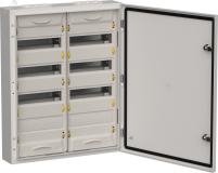 TITAN 5 Корпус металлический ЩРн-96 (2х48) 710х570х140 IP54 сер TI5-50-N-2X048-54-7035 IEK
