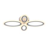 Светильник потолочный светодиодный Leidiane 6097-104 64 Вт LED 2750К - 5850 К модерн с пультом Б0054907 Rivoli