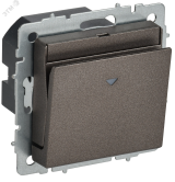 BRITE Выключатель карточный 30А ВС10-1-8-БрТБ темная бронза IEK BR-V11-0-10-K45 IEK