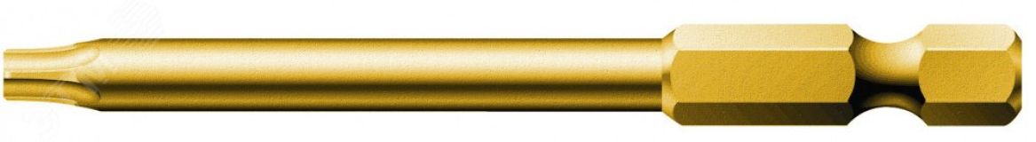 Бита 867/4 Z TORX HF c функцией фиксации крепежа вязкая твердость хвостовик 1/4 E 6.3 TX 15 x 89 мм WE-060361 Wera