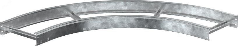 Поворот лестничный LESTA 90град 80х200мм R600 HDZ CPG05-4-90-080-200-HDZ IEK