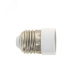 Переходник E27-E14 белый PROxima AD-E27-E14-w EKF