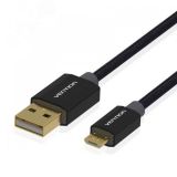 Кабель USB 2.0 AM на micro B 5pin, тканевая оплетка, 0.5 м. 1000617722 Vention