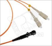 Патч-корд волоконно-оптический (шнур) мм 50/125. SC-MTRJ. duple. LSZH. 5 м 27947 Hyperline