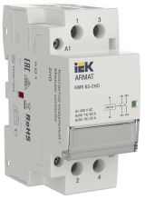 ARMAT Контактор модульный KMR 63А 230В AC 2НО IEK AR-KMR10-063-20-230 IEK