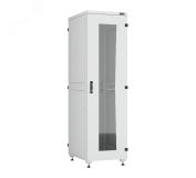Шкаф напольный Lite II 19д 42U Ш600хВ2042хГ800мм черный RAL9005 ЭКО51303 TLK