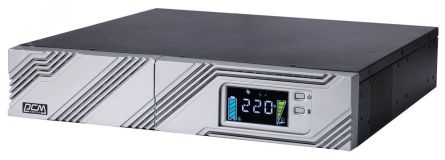 Источник бесперебойного питания Line-interactive SRT-1500A LCD 1500 ВА/1350 Вт фазы 1/1 Tower IEC C14 1157679 Powercom