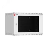 Шкаф телекоммуникационный настенный 6U (600х350) стекло, Astra A Basic ITB6G350 EKF