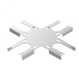 X-cоединение Mercury Mall IP54 комплект - 1шт RAL9003 белый муар V4-R0-00.0009.MIP-0003 Вартон