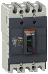 Выключатель автоматический EZC100 7.5 KA/400В 3П/3T 25 A EZC100B3025 Schneider Electric
