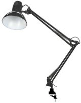 LIGHTING Светильник настольный 1014 пантограф на струбцине Е27 черный IEK LNNL4-1014-2-VV-40-K02 IEK