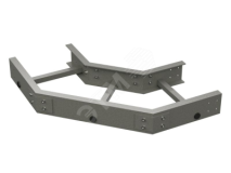 Угол горизонтальный 90° 150x750 R300, стеклопластик GLG91575R DKC