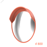 Зеркало дорожное с защитным козырьком d-800 мм 00000001666 ТЕХНОЛОГИЯ